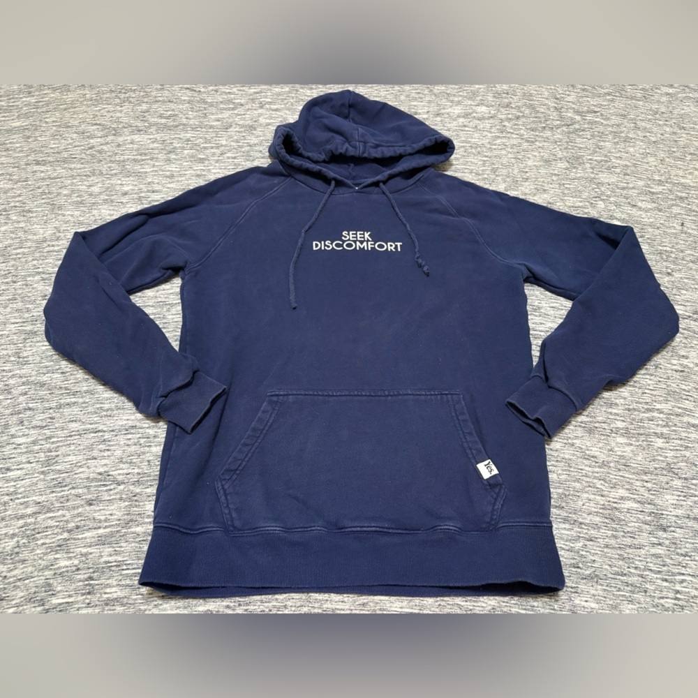 Yes Theory Seek Discomfort Hoodie Mens Small